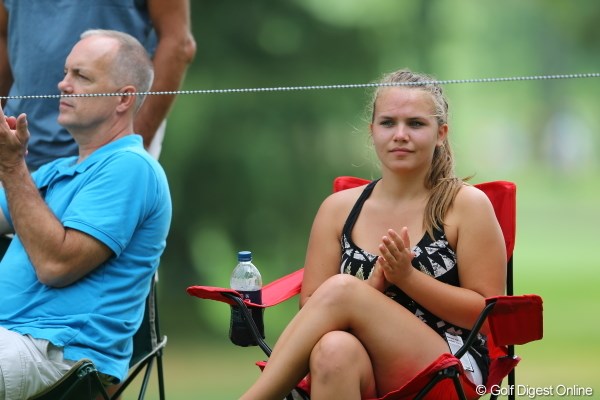 アメリカ人の女性を見ているうちに肌の露出の多さに慣れます 12年 Wgcブリヂストンインビテーショナル 最終日 ギャラリー フォトギャラリー Gdo