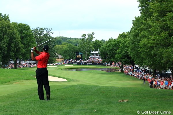 2012年 WGCブリヂストンインビテーショナル 最終日 タイガー・ウッズ