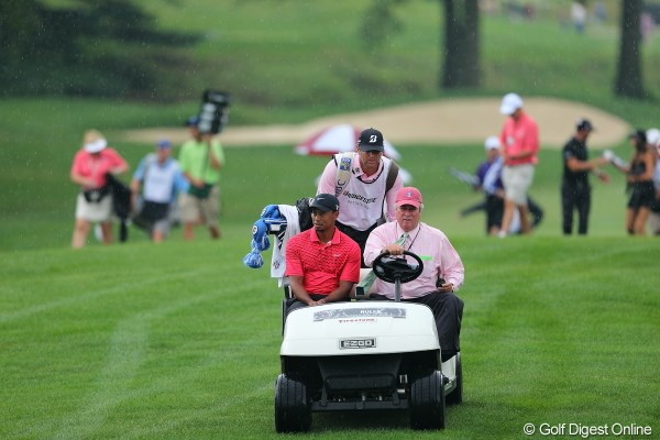 2012年 WGCブリヂストンインビテーショナル 最終日 タイガー・ウッズ