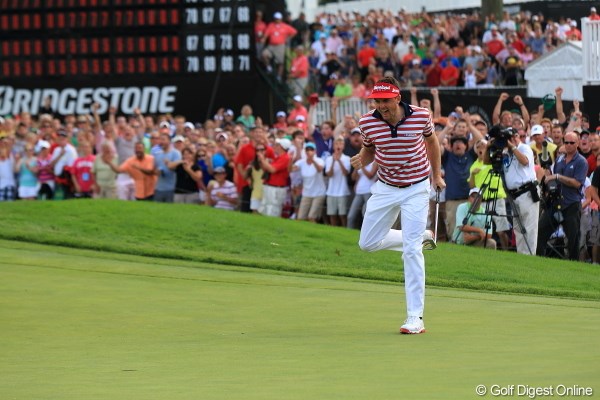 2012年 WGCブリヂストンインビテーショナル 最終日 キーガン・ブラッドリー
