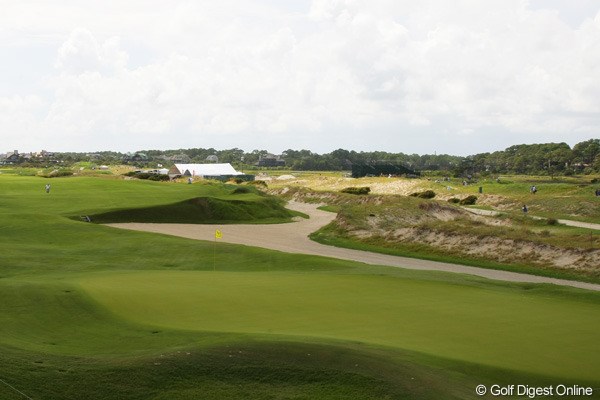 2012年 全米プロゴルフ選手権 事前 キアワアイランドリゾート オーシャンコース 今大会はバンカー、砂地がすべてスルーザグリーンとして扱われるローカルルールが採用される。