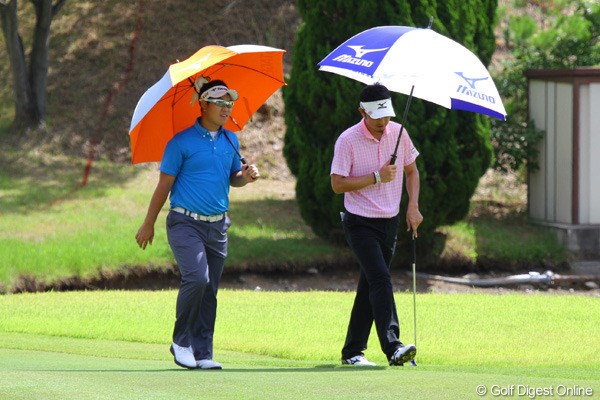 2012年 関西オープンゴルフ選手権競技 初日 薗田峻輔＆小林正則