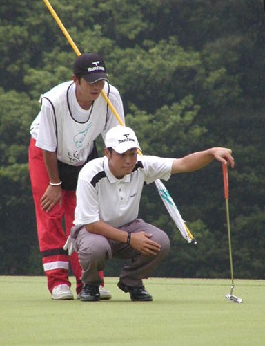 2003年 マンダムルシードよみうりオープンゴルフトーナメント 最終日 谷原秀人 谷原は最後まで落ち着いたプレーを続けた