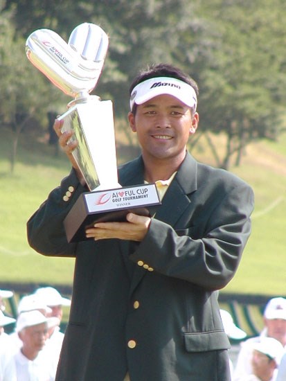 2003年 アイフルカップゴルフトーナメント 最終日 手嶋多一 3度目の正直！ついに手嶋多一がシーズン1勝目！