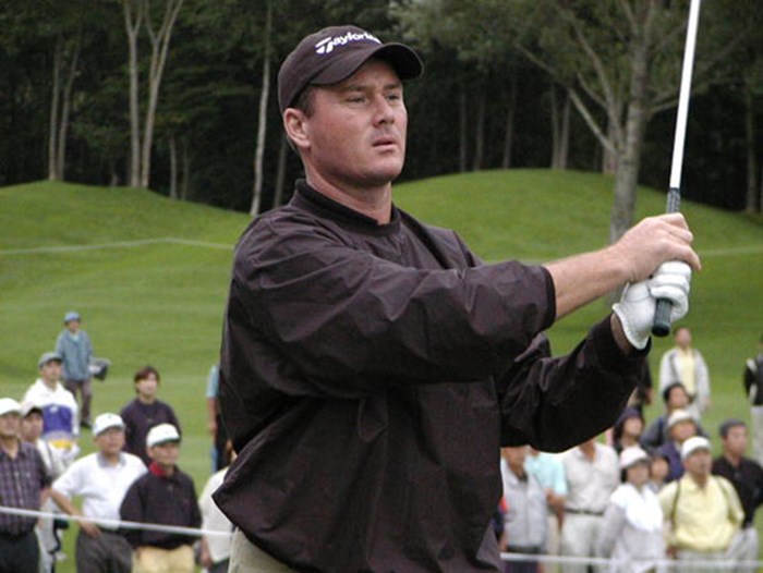 終始安定したプレーで108ホールを戦い抜いた 2003年 日本プロゴルフマッチプレー選手権 最終日 トッド・ハミルトン