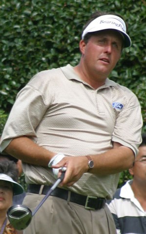 2003年 サントリーオープンゴルフトーナメント 事前 フィル・ミケルソン アマプロに出場したミケルソン。3度目の出場になるが、果たして・・・