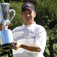 ピンチを乗り越え、台湾の葉が、最後の最後にロングパットで優勝を決めた 2003年 ANAオープンゴルフトーナメント 最終日 葉偉志