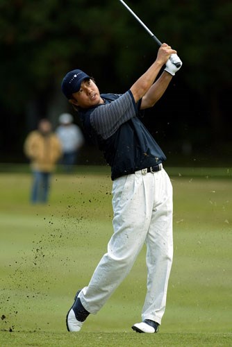 2003年 日本オープンゴルフ選手権競技 最終日 深堀圭一郎 最終日7ストローク伸ばす猛チャージを見せた深堀