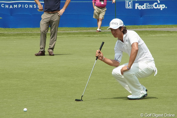 石川遼、チップインイーグル決めて60位タイ