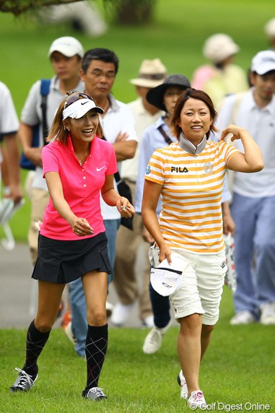 2012年 CAT Ladies 2日目 金田久美子 原江里菜