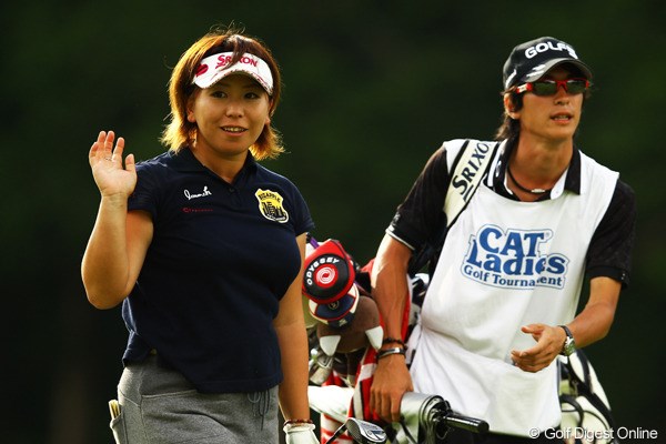 2012年 CAT Ladies 2日目 吉田弓美子 この2週間で完全に覚醒しましたね。初優勝からの2週連続優勝って、今まであるのかなぁ？
