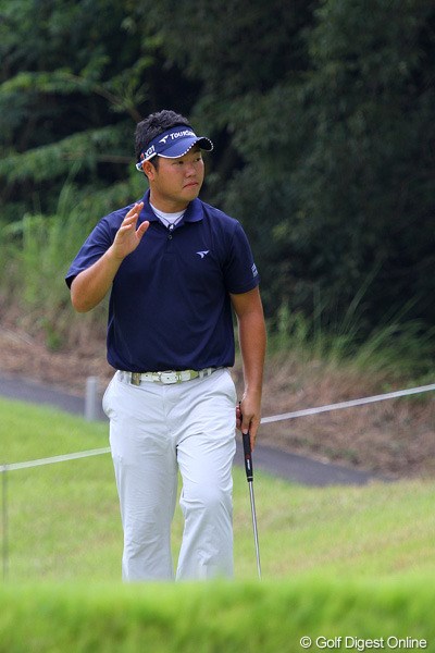 2012年 関西オープンゴルフ選手権競技 3日目 薗田峻輔 首位に3打差で最終日へ。復活V・・・というには早すぎる？