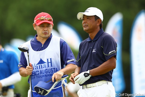 2012年 VanaH杯KBCオーガスタゴルフトーナメント 初日 白潟英純