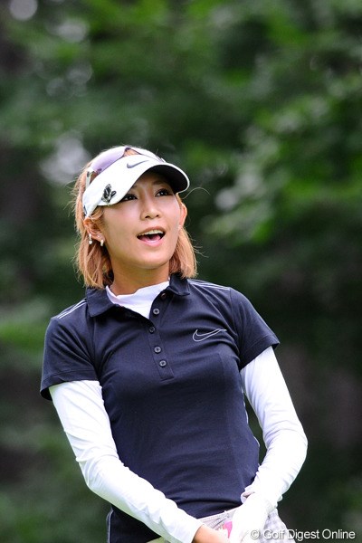 2012年 ニトリレディスゴルフトーナメント 2日目 金田久美子 マイナス思考からいよいよ卒業？ 苦しい場面でもポジティブに！