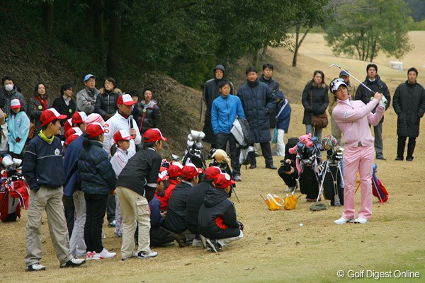 石川遼 ラウンドレッスンでも子供達は興味津々。参加者のレベルも高く、ジュニアゴルファーのレベルアップが感じられた