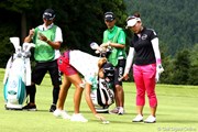 2012年 ゴルフ5レディスプロゴルフトーナメント 最終日 有村智恵＆木戸愛