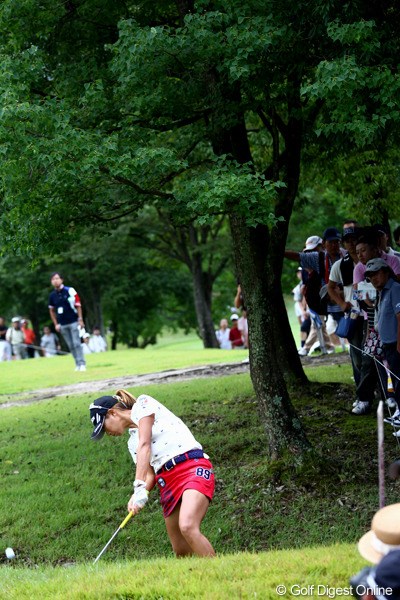 2012年 ゴルフ5レディスプロゴルフトーナメント 最終日 木戸愛 2勝目はオアズケとなってしまった。10アンダー9位タイ