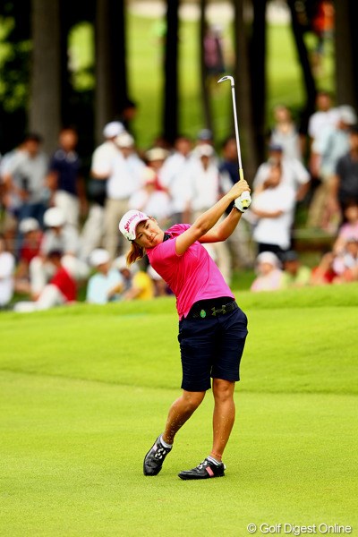 2012年 ゴルフ5レディスプロゴルフトーナメント 最終日 成田美寿々 9アンダー、健闘したよね