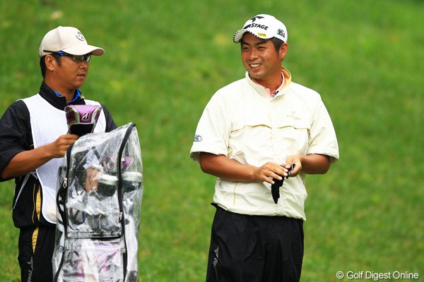 2012年 フジサンケイクラシック 最終日 池田勇太 ボギーの後でも終始笑顔だった勇太。勝負をしてるというよりも、ゴルフを楽しんでるって感じでしたね。