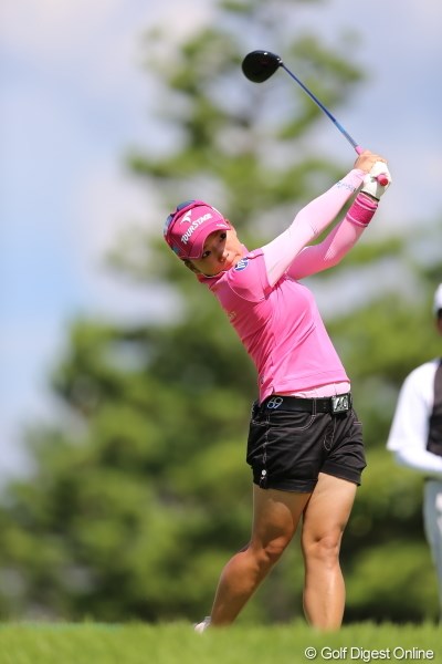 有村智恵／日本女子プロゴルフ選手権 深いラフに警戒を示しながらも、想定する優勝スコアは「10アンダー前後」。ティショットをポイントに掲げた有村智恵