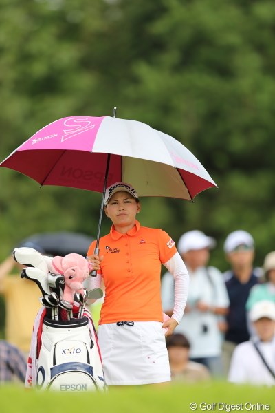 2012年 日本女子プロゴルフ選手権大会コニカミノルタ杯 初日 横峯さくら アンダーパー発進にも不満顔。フェアウェイキープを2日目の課題に掲げた横峯さくら