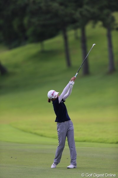 2012年 日本女子プロゴルフ選手権大会コニカミノルタ杯 初日 永井奈都