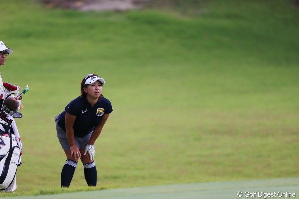 2012年 日本女子プロゴルフ選手権大会コニカミノルタ杯 初日 吉田弓美子