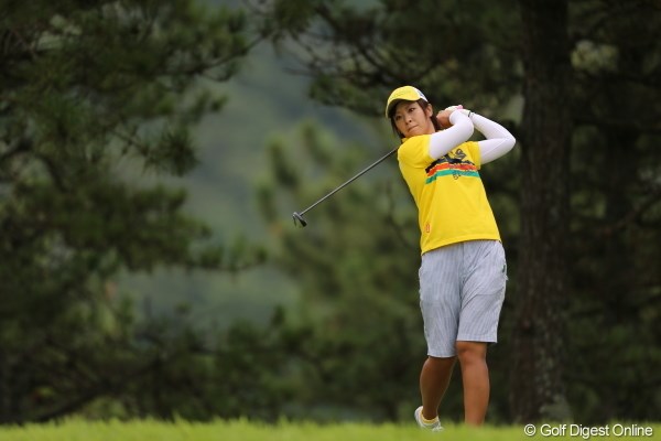 2012年 日本女子プロゴルフ選手権大会コニカミノルタ杯 初日 橋本香菜