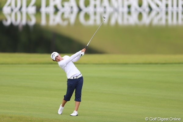 2012年 日本女子プロゴルフ選手権大会コニカミノルタ杯 2日目 大江香織