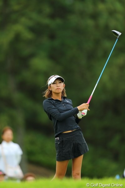 2012年 日本女子プロゴルフ選手権大会コニカミノルタ杯 3日目 金田久美子 日替わりで生まれるビッグスコア、3日目は金田久美子の番。さて、明日の最終日は？