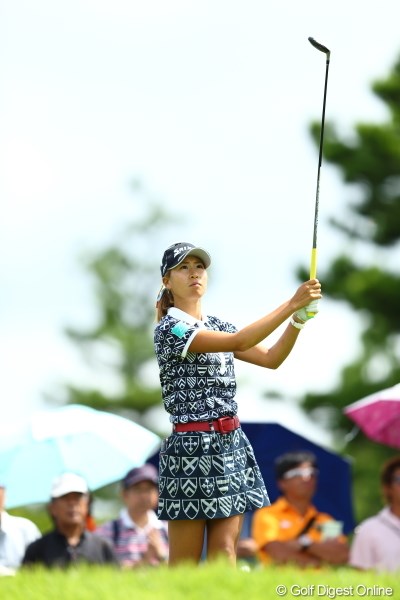 2012年 日本女子プロゴルフ選手権大会コニカミノルタ杯 最終日 木戸愛 今日のウェアもGOOD！
