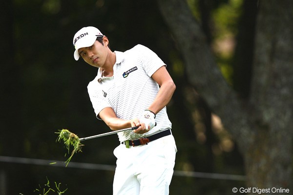 2012年 ANAオープンゴルフトーナメント 2日目 キム・ドフン 韓国を代表する若手ロングヒッター。待望の初勝利へ絶好の位置でトーナメントを折り返した。