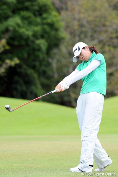 2012年 マンシングウェアレディース東海クラシック 初日 永井奈都