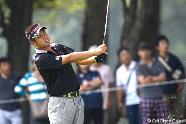 2012年 ANAオープンゴルフトーナメント 3日目 池田勇太 舞台は整った。池田勇太は待望の初勝利を大好きな輪厚で狙う。
