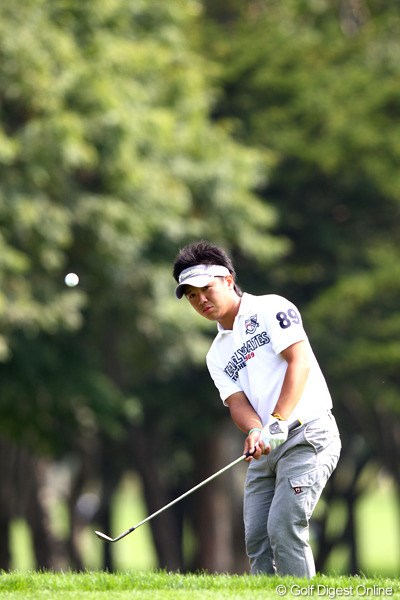 2012年 ANAオープンゴルフトーナメント 3日目 伊藤誠道 2つスコアを落としてしまい34位に後退。まだ高校2年生