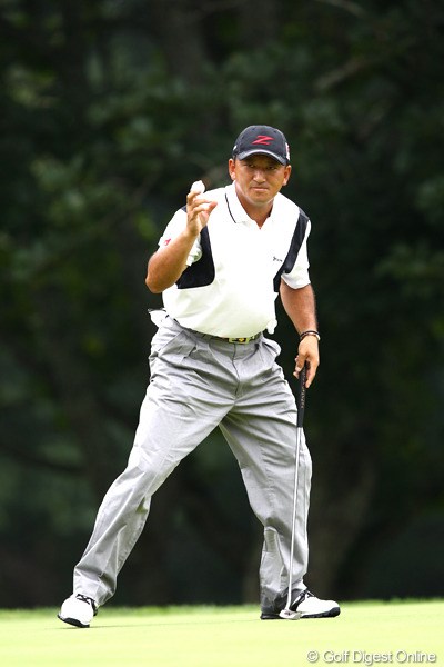 2012年 ANAオープンゴルフトーナメント 3日目 細川和彦 この大会優勝したのは13年前の27回大会だったよね