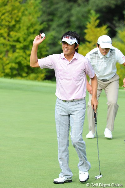 2012年 アジアパシフィックオープンゴルフチャンピオンシップ パナソニックオープン 初日 山下和宏