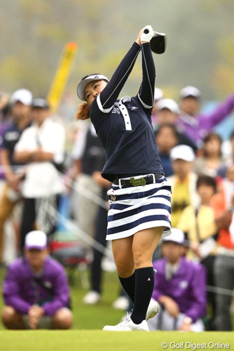 スコアを7つ伸ばし7アンダー4位タイ 2012年 ミヤギテレビ杯ダンロップ女子オープンゴルフトーナメント 2日目 井芹美保子