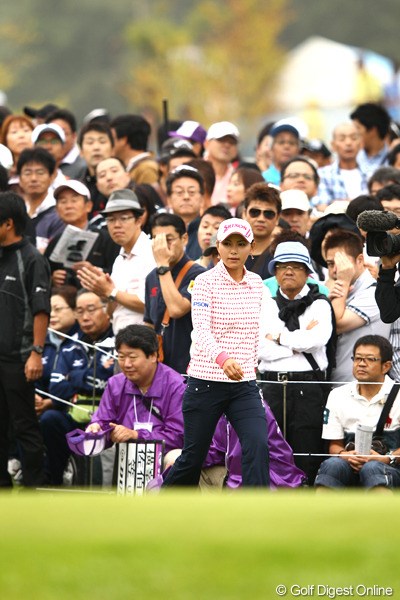 2012年 ミヤギテレビ杯ダンロップ女子オープンゴルフトーナメント 2日目 横峯さくら