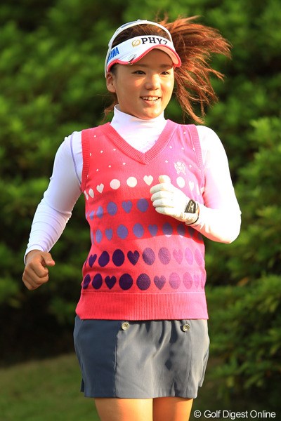 2012年 日本女子オープンゴルフ選手権競技  事前 有村智恵