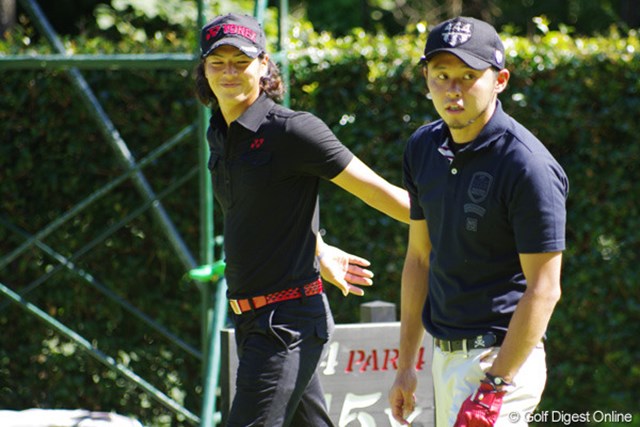 石川遼 プロアマ戦で北島康介とラウンド 国内男子ツアー Jgto Gdo ゴルフダイジェスト オンライン