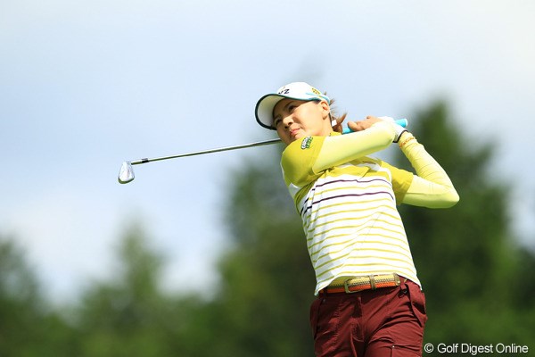 2012年 日本女子オープンゴルフ選手権競技 初日 金ナリ