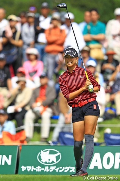 2012年 日本女子オープンゴルフ選手権競技 初日 木戸愛