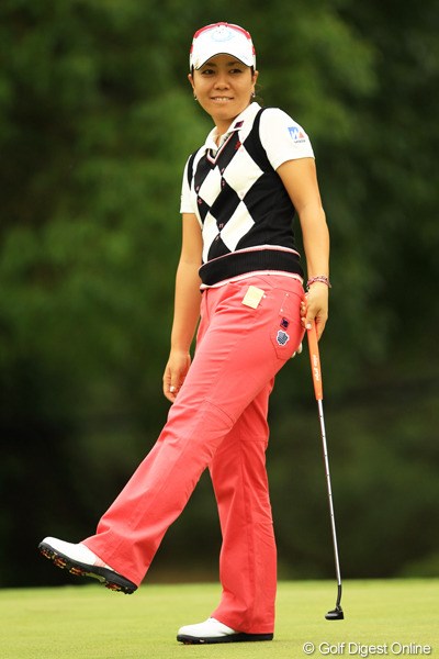 2012年 日本女子オープンゴルフ選手権競技 初日 宮里美香 惜しいパットが入ってればなぁ。イーブンパー6位タイ。
