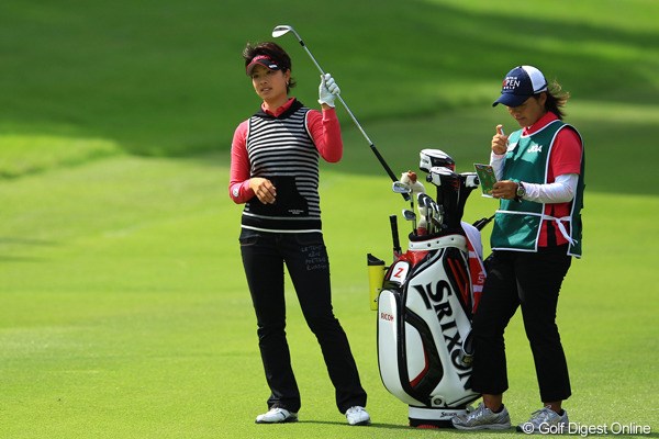 2012年 日本女子オープンゴルフ選手権競技 初日 森田理香子