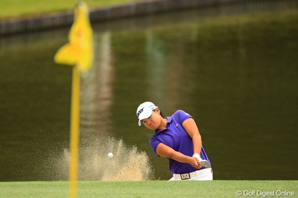 2012年 日本女子オープンゴルフ選手権競技 2日目 ヤニ・ツェン 明日からは2サムでのラウンド。明日は藍ちゃんと同組です。ギャラリー山盛りでしょうね。