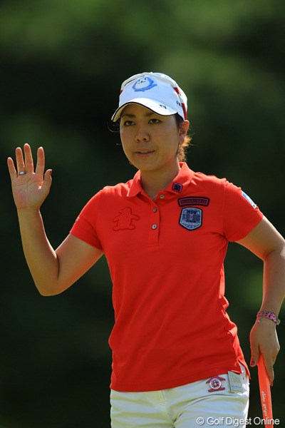 2012年 日本女子オープンゴルフ選手権競技  3日目 宮里美香 バックナインで崩れてしまいましたが、首位と3打差はチャンスですね。2度目の日本女子オープン制覇なるか・・・。