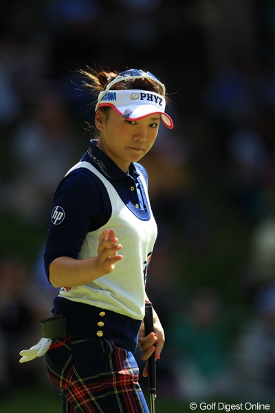 2012年 日本女子オープンゴルフ選手権競技  3日目 有村智恵