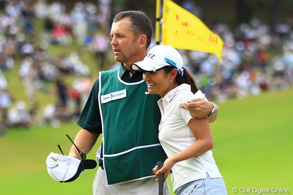2012年 日本女子オープンゴルフ選手権競技 最終日 宮里藍 今日は残念ながらノーバーディのゴルフ。また次回、日本の試合で優勝シーンを見せてくれる事でしょう。