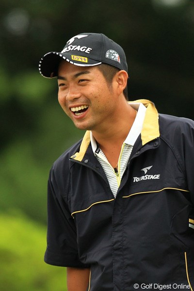2012年 キヤノンオープン 事前 池田勇太 キヤノンオープン2代目チャンピオンは、良い表情でプロアマをラウンドしてましたよ。